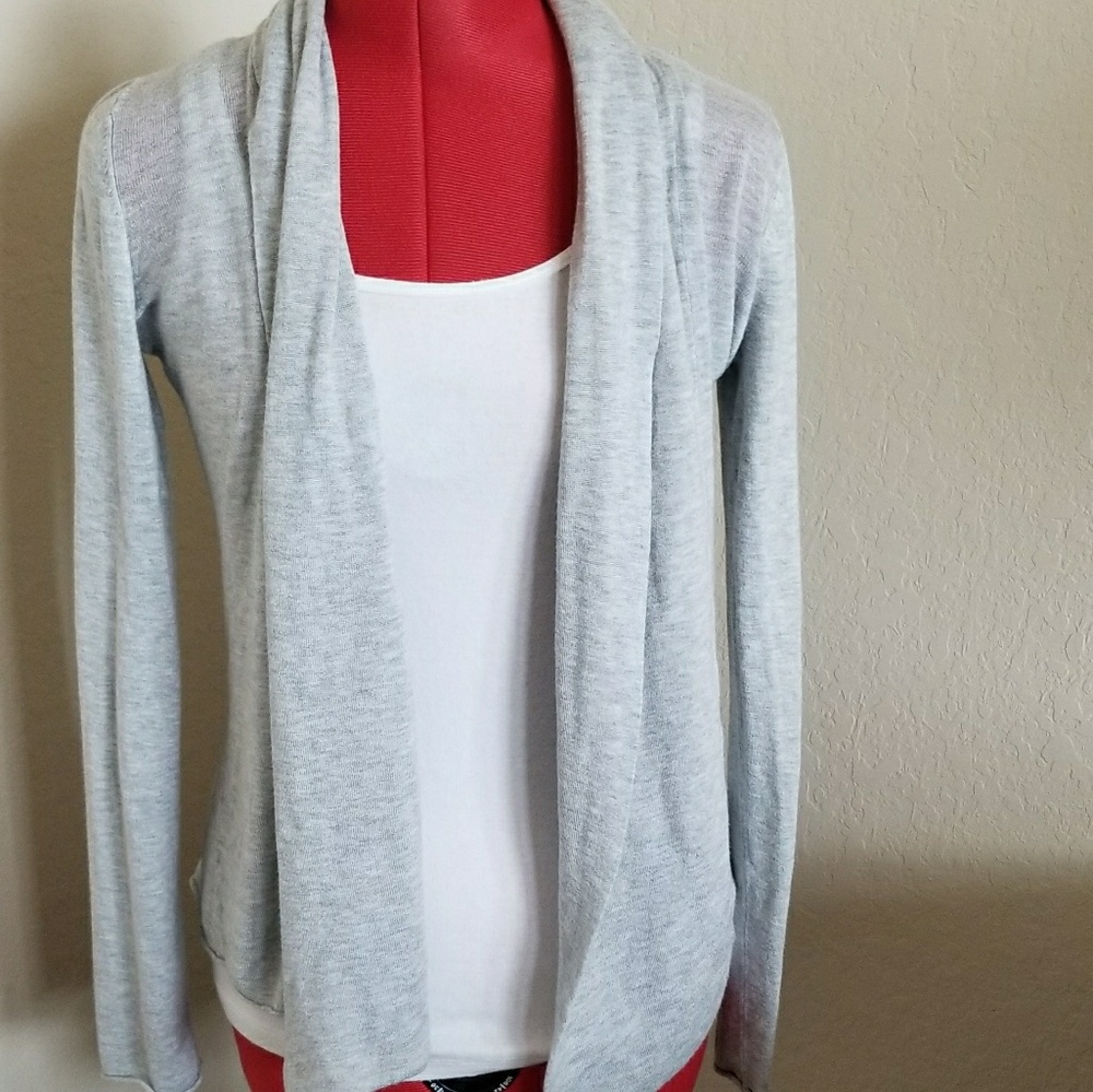 Grey lightweight cardigan